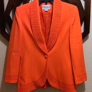 Vintage Orange Blazer